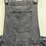 Dollhouse Distressed Black Denim Overalls Frayed Ripped Faded Grunge Streetwear Photo 6