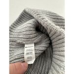 Athleta  Hat Beanie Wool Women’s Grey One Size Slouchy Stripe Warm Casual Ribbed‍ Photo 5