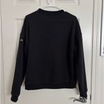 Alo Yoga Black Renown Heavy Weight Crew Neck Pullover Sweater Photo 6