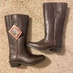 Oak Tree Western Boots Brown Size 6.5 Photo 0