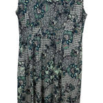 Coldwater Creek  Womens Floral Midi Dress Medium‎ Sleeveless Casual Comfort Boho Photo 0
