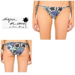 AGUADECOCO Brazilian ruffle bikini bottoms. NWT Green Size XL Photo 1