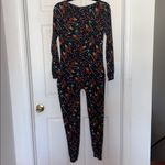 Sho Sho Christmas Sloth Candy Cane Onesie Pajamas Headband Black Red Size M Size M Photo 1