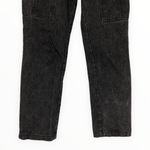 Marc Jacobs Washed Black Cargo Pocket Cropped Zippered Jeans Pants size 2 Photo 3
