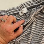 Allen Allen  gray striped midi dress coverup xs Photo 5