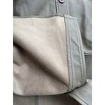 Quince NWT Sheep Leather Button Front Shirt Jacket Women’s XS In Mushroom Photo 6