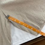 Sigrid Olsen Essential Tan Linen Blend Bermuda Short Size 2 Pleated Pockets Photo 4