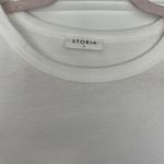Storia White Frill Top Photo 4