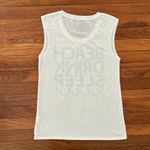 Chaser NWOT  BEACH DRINK SLEEP Tank Photo 3