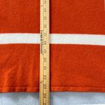 Neiman Marcus 100% Cashmere Sweater Womens L (Fits S) Burnt Orange White Stripe Size L Photo 8