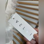 NWT Women’s Velvi Georgia Strapless White Layered Tulle Mini Dress ALine Bridal Size L Photo 9