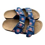 Fanatics Chicago Cubs Women's Mini Print Double Buckle Sandal 5/6 Photo 4