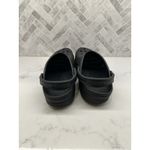 Crocs Classic Solid Black Clogs Slip On Sandals Slides Womens 11 Mens Size 9 Photo 3