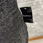 Karina Black Metallic Shimmer Dress Size 12 Photo 4