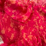 Amanda Uprichard  tiered off the shoulder romantic ruffle dress XS VENEZIA MIDI Photo 11