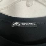 ZARA  Pullover Black Tiered Sweater Size Small Photo 1