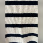ZARA ‎ Women’s Short Sleeve Striped Sweater Shirt Size L Photo 9