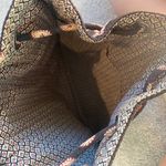 Vera Bradley Black and Red Paisley Drawstring Backpack Photo 4