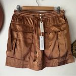 Anthropologie  Love The Label‎ Silky Cargo Skirt Women’s SIZE SMALL new Photo 7