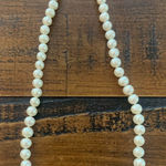 Artisan 18” Freshwater Cultured Pearl Strand Necklace Silver Hawaii Handmade Knotted Photo 0