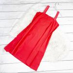 COS Apron Dress With Woven Straight Fit Square Cut Neck Straps in Red Size XS Photo 5