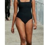 BONDI BORN Gwen Sculpteur Swimsuit Size Medium Black Photo 0