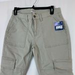 Arizona Jeans Arizona Jean Co. | Beige Moonstone Flare Cargo Pants Cotton Juniors 5 Photo 1