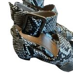 Vionic Blaire Snake Strappy High Block Heel Sandals Ankle Strap Chunky Size 7 Photo 3