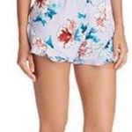 AQUA Floral Ruffle Tie Back Romper Photo 0