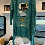 Georgina Estefania Knit Cutout Shrug Sweater (size: large) Photo 0