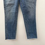 KHAITE Vanessa Medium Wash Skinny Jeans Women’s Size 26 High Rise Raw Hem Denim Photo 2