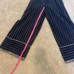 Moon River  Womens‎ Sleeveless Pantsuit Navy White Stripe Size XS Photo 7