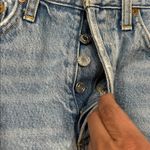 AGOLDE  Frayed Light Blue Jean Shorts PARKER VINTAGE CUT OFF SHORT SWAPMEET Sz25 Photo 3