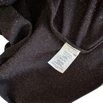 Sofia Vergara medium Seamless black shimmer sleeveless Thong bodysuit Scoop Neck Photo 6