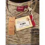 Indian Motorcycle Khaki Tee 3/4 Sleeve Shirt Small Brown Photo 6