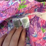 Lilly Pulitzer  SMALL Amethyst Moms The Word OCEAN TRAIL SHORTS Luxletic 4" Photo 2