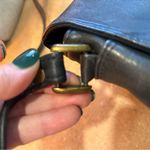 Etienne Aigner Vintage Crossbody Bag with Flap-Over Design Photo 9