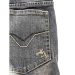 Harley Davidson Boot Cut Jeans in Black Size 12 Long Gray Photo 4