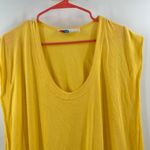 Free People BEACH Carta Tee Cover-Up Dress Size Small Yellow NEW Midi NWOT Photo 7