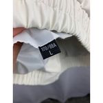 Women’s Mepintang White Leather Sports Jacket Size L Size L Photo 12