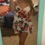 Purple Snow Boutique Floral Romper Photo 2