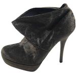 Luxury Rebel brown suede 8 ankle bootie heel Photo 0