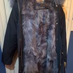 Fur Parka Black Photo 2