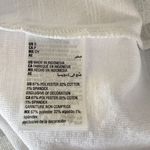 Alfani Small Top Stretch Short Sleeves Fringe Hem Textured Round Neck White New Photo 6