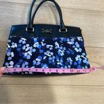 Kate Spade  Margareta Grove Street Caley Shoulder Bag Canvas Tote Hydrangea Photo 9