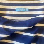 J. McLaughlin  Womens XS Navy Boat‎ Neck Top Catalina Coastal Nautical Euro Resort Photo 5