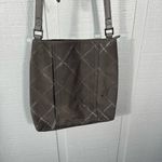 Vera Bradley Nylon Crossbody Shoulder Bag Purse With Silver diamond Patt… Photo 1