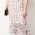 Marchesa Notte NEW NWT  Strapless Sequin Polka Dot Tulle Dress Photo 0