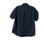 Denim & Flower XL Blue Polka Dot Short Sleeve Button Up Shirt Classic Preppy Photo 14