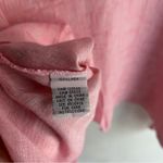 Habitat  100% Linen Button-Up Shirt Pink Tunic Large Photo 5